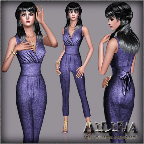 Milina Sims: Overalls Apart by Milina | Les Sims | Scoop.it
