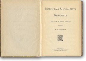Kokoelma Suomalaista Runoutta, esittely | 1Uutiset - Lukemisen tähden | Scoop.it