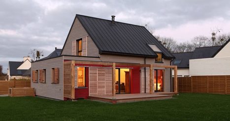 [Inspiration] Mixte bois-béton pour cette maison Rt 2012 près de Sainte-Anne-D'auray en Bretagne (FR-56) | Build Green, pour un habitat écologique | Scoop.it