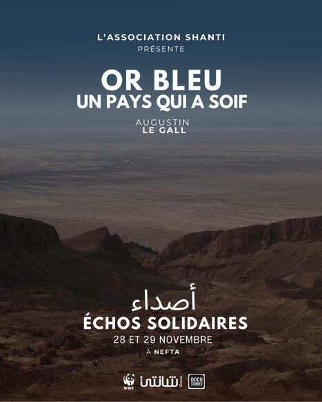 TUNISIE - 𝑶𝒓 𝒃𝒍𝒆𝒖, 𝒖𝒏 𝒑𝒂𝒚𝒔 𝒒𝒖𝒊 𝒂 𝒔𝒐𝒊𝒇 - projet photographique par Augustin Le Gall | CIHEAM Press Review | Scoop.it