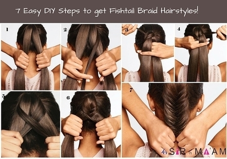 7 Easy Diy Steps To Get Fishtail Braid Hairstyl