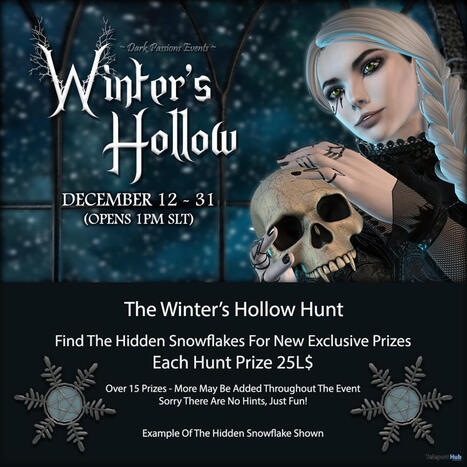 Winter’s Hollow Event & Hunt 2025 | Teleport Hub - Second Life Events & Hunts | Second Life Freebies | Scoop.it