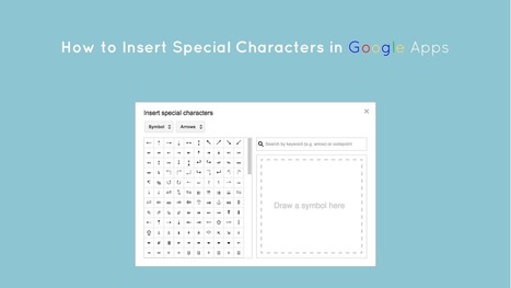 How To Insert Special Characters In Google Docs