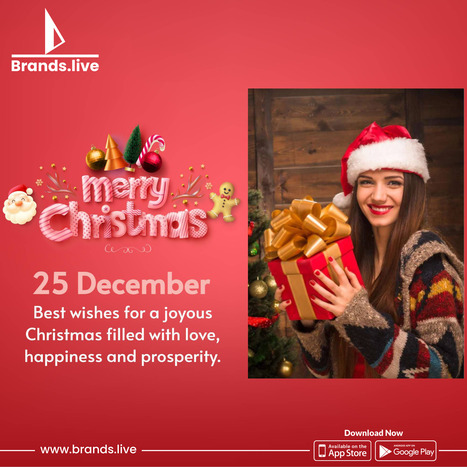 Download FREE Readymade Christmas Wishes Template | Brands.live | Brands.live | Scoop.it