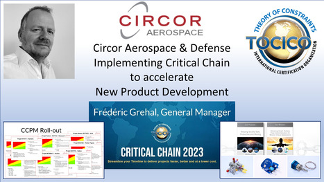 Circor: Implementing Critical Chain to accelerate new products development in the aeronautical industry – by M.D. Frédéric Grehal | Critical Chain Project Management | Scoop.it