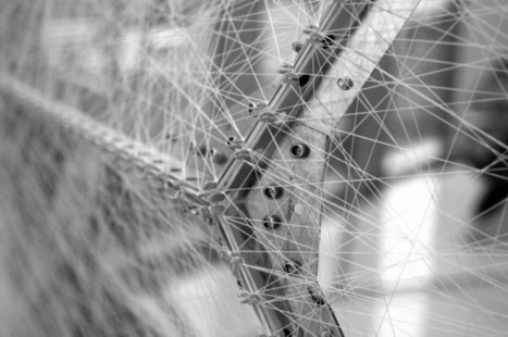 Silk Pavillion - CNC Deposited Silk & Silkworm Construction at the MIT Media Lab (@medialab) | Digital #MediaArt(s) Numérique(s) | Scoop.it