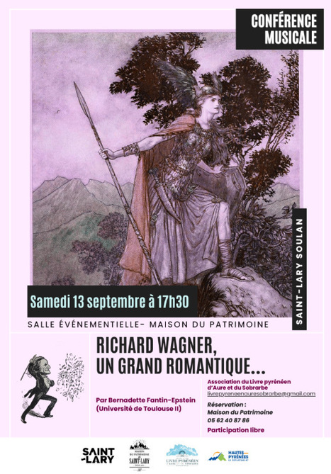 Conférence musicale sur Richard Wagner à Saint-Lary Soulan le 13 septembre | Vallées d'Aure & Louron - Pyrénées | Scoop.it