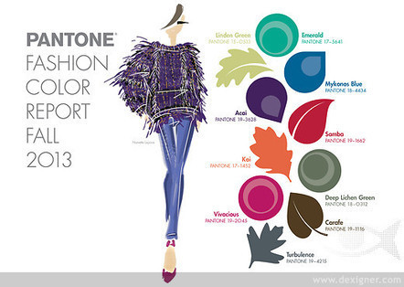 Pantone Fashion Color Report Fall 2013 | Font Lust & Graphic Desires | Scoop.it