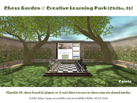 Learn/Practice Chess @ Creative Learning Park, Chilbo - Second life | Second Life Destinations | Scoop.it