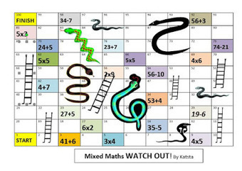 Make a Snakes and Ladders educational board game using Microsoft Word | Information and digital literacy in education via the digital path | Scoop.it