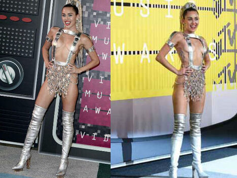 MTV VMAs 2015: Host Miley Cyrus' Nip Slip & Insane Outfits | Celebrity Fashion Trends | Scoop.it