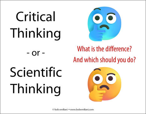 Critical Thinking or Scientific Thinking? | Bob Emiliani | TLS - TOC, Lean & Six Sigma | Scoop.it