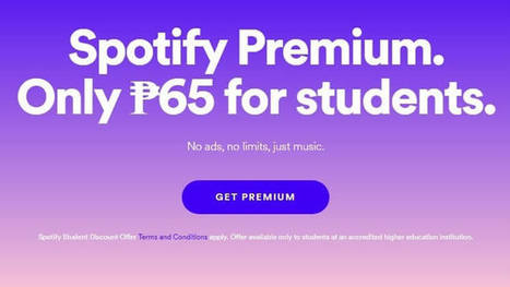 Spotify Premium gives 50% off discount to students | NoypiGeeks | Gadget Reviews | Scoop.it