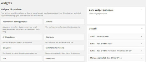 10 Widgets utiles pour WordPress | WordPress France | Scoop.it