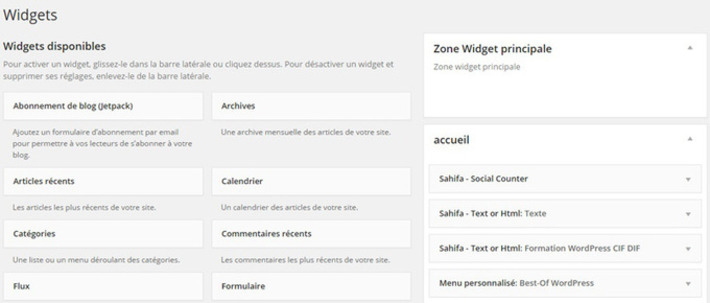 10 Widgets utiles pour WordPress | TIC, TICE et IA mais... en français | Scoop.it