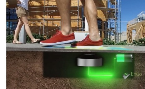 Los pasos de los peatones en Las Vegas potencian las farolas inteligentes de EnGoPlanet | tecno4 | Scoop.it
