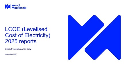 Wood Mackenzie report: 'How LCOE is reshaping global power economics' | Contexto energético general | Scoop.it