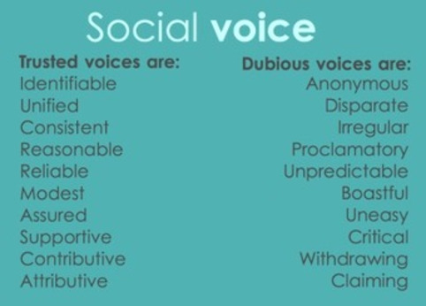 Social voice: the tone of trust | Patient Self Management | Scoop.it