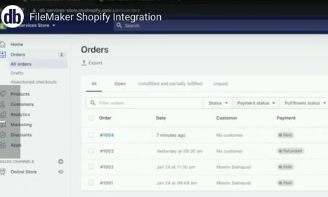 FileMaker Shopify Integration | Learning Claris FileMaker | Scoop.it