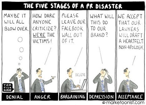 The Five Stages of A Social Media PR Disaster | Public Relations & Social Marketing Insight | Scoop.it