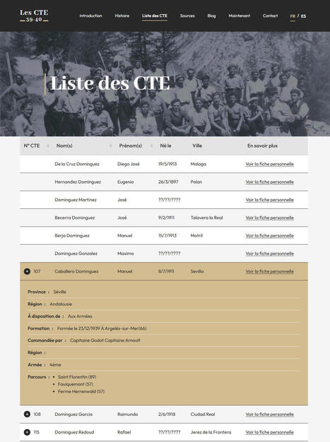 Les Compagnies de Travailleurs &Eacute;trangers Espagnols 1939-1940 | La Biblioth&egrave;que de l'&Eacute;cole nationale des chartes-PSL vous accompagne dans la pr&eacute;paration aux concours | Scoop.it