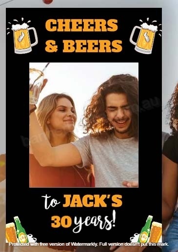 Personalise Your Bucks Party Selfie Frames with Photos with Names, Dates! | Creative Signage & Innovative Printing Trends | Scoop.it