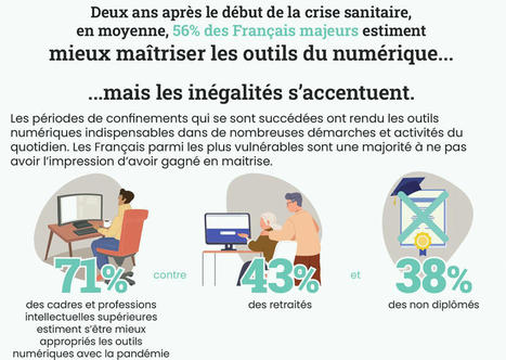 Baromètre du Crédoc : un numérique devenu indispensable mais des inégalités persistantes | L'actualité de la politique de la ville | Scoop.it