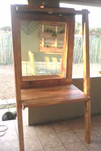 Pallet Dressing Table | 1001 Pallets ideas ! | Scoop.it