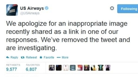 US Airways tweete une photo porno puis s'excuse | Community Management | Scoop.it