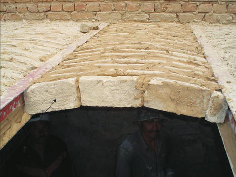 Construction de plancher à l'aide de voutains en terre crue - sedimenterre  | Architecture de terre & Matériaux bio-sourcés | Scoop.it