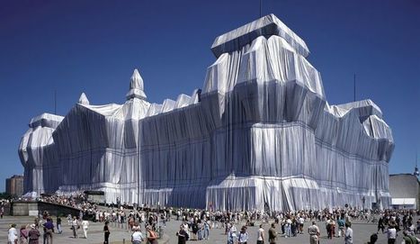 Christo and Jeanne-Claude: “Wrapped Reichstag” | Art Installations, Sculpture, Contemporary Art | Scoop.it