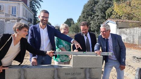 Pontonx-sur-l’Adour : la première pierre de la résidence autonomie Robert-Labeyrie a été posée | Landes | Scoop.it