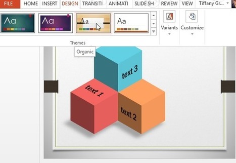3D Stacked Boxes With Custom Text For PowerPoint | PowerPoint Presentation | Educational Technology & Tools | Scoop.it