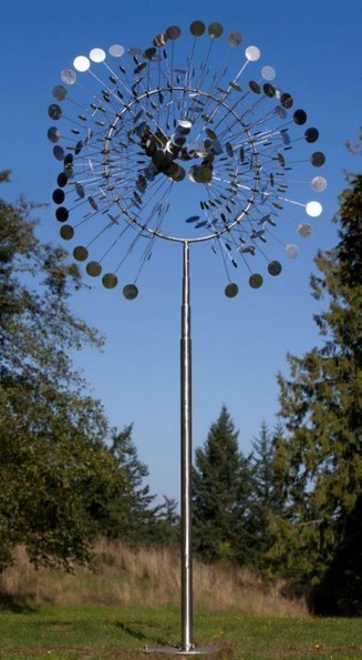 Les sculptures cinétiques d'Anthony Howe | Landart, art environnemental | Scoop.it