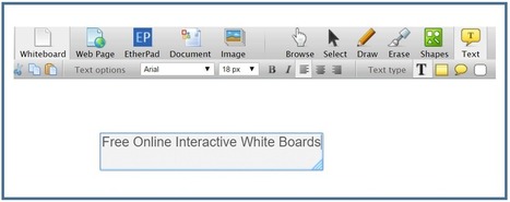 Eight free online, collaborative interactive white boards | Creative teaching and learning | Scoop.it