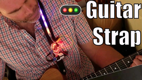 Light up Your Guitar Strap with Circuit Playground Express « Adafruit Industries – Makers, hackers, artists, designers and engineers! | Raspberry Pi | Scoop.it