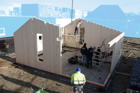 Concept d'éco-construction modulaire en bois aux Pays-Bas | Build Green, pour un habitat écologique | Scoop.it