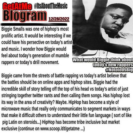 GetAtMe Blogram What would biggie think... #BabyBaby | GetAtMe | Scoop.it