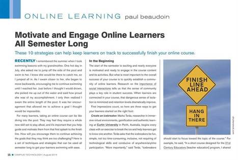 Campus Technology : August 2014, Page 15 | Online Student Engagement | Scoop.it