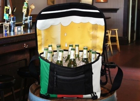 Instead of a Laptop, This Messenger Bag Hides An Ice-Cold Beer Bonanza - Cult of Mac | Public Relations & Social Marketing Insight | Scoop.it