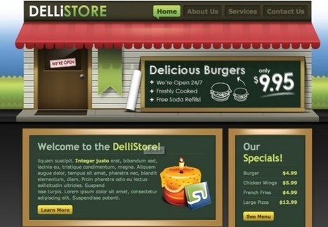 Great Collection of Free HTML/CSS Website Templates | Top Design Magazine - Web Design and Digital Content | Website template | Scoop.it