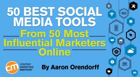 50 Best Social Media Tools From 50 Most Influential Marketers Online | Public Relations & Social Marketing Insight | Scoop.it