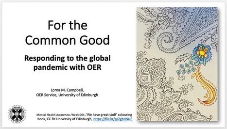 For the Common Good – Responding to the global pandemic with OER | Information and digital literacy in education via the digital path | Scoop.it