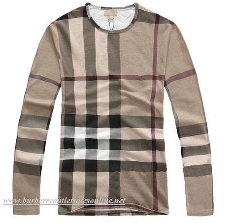 men's burberry long sleeve t shirt