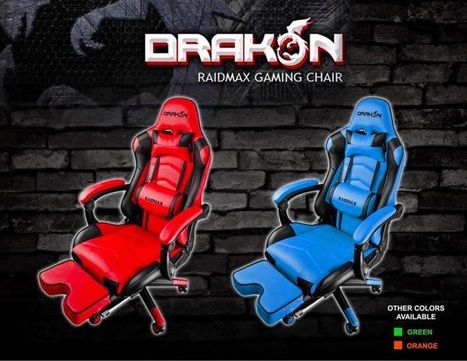 Raidmax Drakon gaming chairs now in the Philippines | Gadget Reviews | Scoop.it