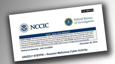 Le rapport am&eacute;ricain sur les "piratages russes" ne convainc pas des experts | ACTUALIT&Eacute; | Scoop.it