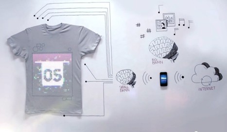 TshirtOS is web-connected, programmable, 100 percent cotton (video) | Arduino Geeks | Scoop.it