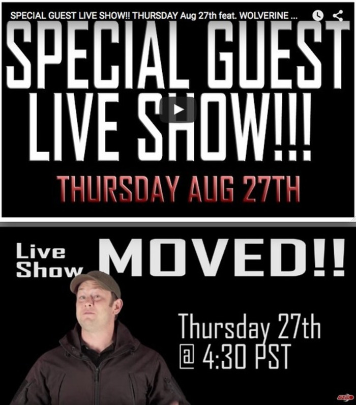 GI TV's LIVE SHOW SPECIAL this Thurday! - Video on YouTube | Thumpy's 3D House of Airsoft&trade; @ Scoop.it | Scoop.it