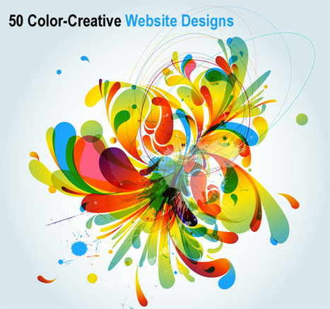 50 Color-Creative Website Designs | CrazyLeaf Design Blog | Design, Science and Technology | Scoop.it
