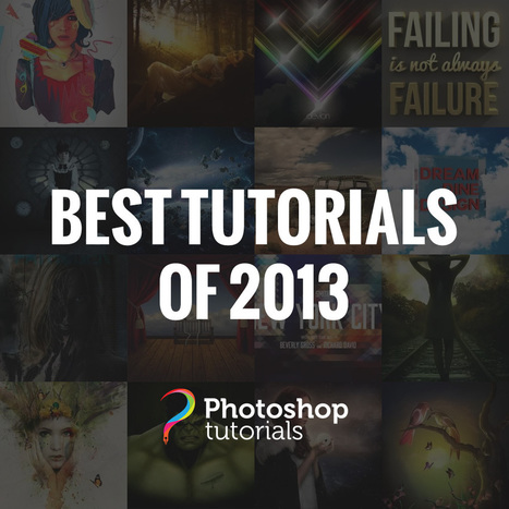 The Best Photoshop Tutorials of 2013 | Drawing and Painting Tutorials | Scoop.it